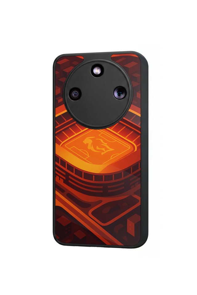 Honor Magic 8 Lite Uyumlu Aslan Tasarımlı Glossy Premium Kılıf