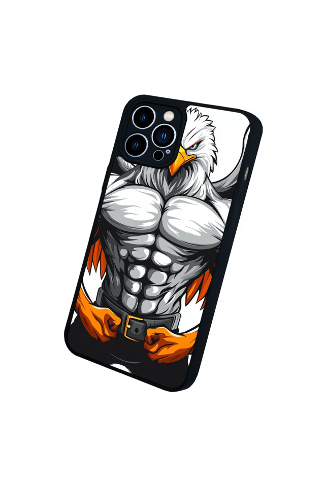 iPhone 12 Pro Max Uyumlu Besiktas Tasarımlı Glossy Premium Kılıf