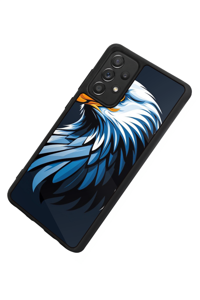 Samsung Galaxy A72 Uyumlu Besiktas Tasarımlı Glossy Premium Kılıf