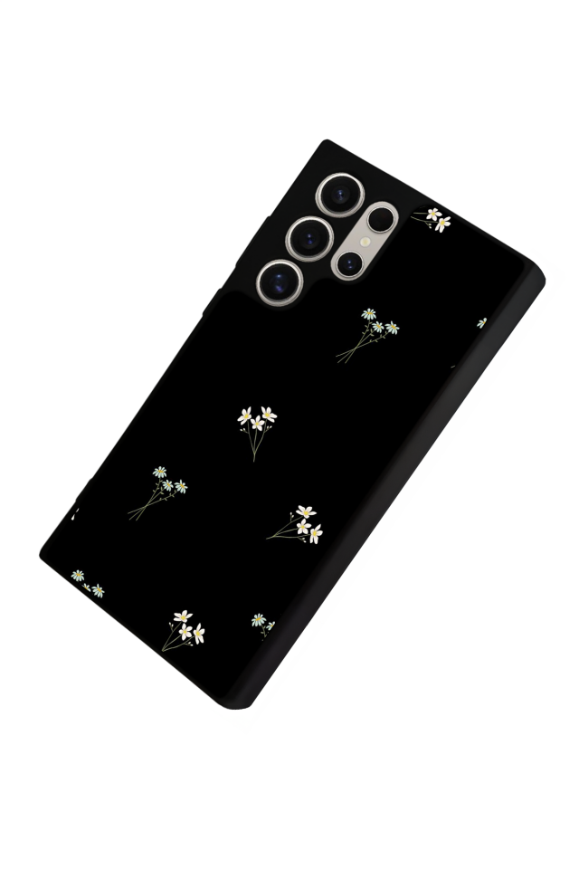 Samsung Galaxy S23 Ultra Uyumlu Cicek Tasarımlı Glossy Premium Kılıf