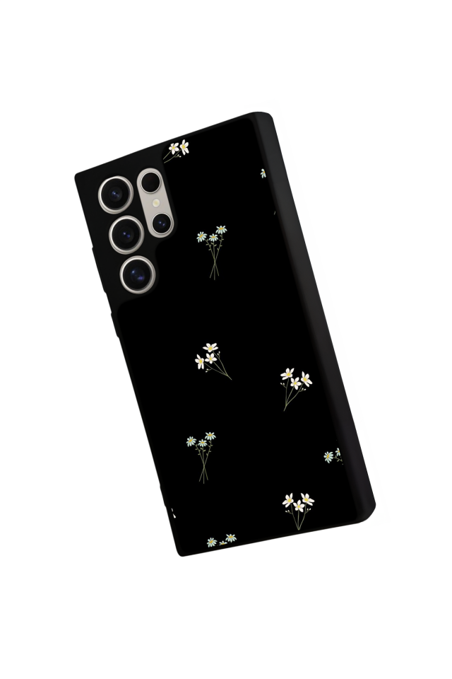 Samsung Galaxy S23 Ultra Uyumlu Cicek Tasarımlı Glossy Premium Kılıf