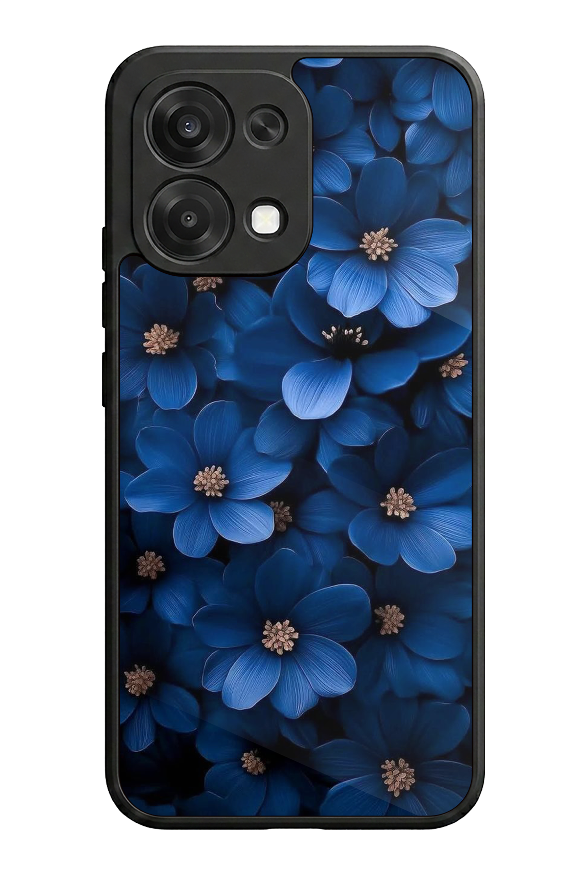 Oppo A6 Pro Uyumlu Cicek Tasarımlı Glossy Premium Kılıf