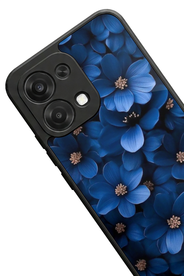 Oppo A6 Pro Uyumlu Cicek Tasarımlı Glossy Premium Kılıf
