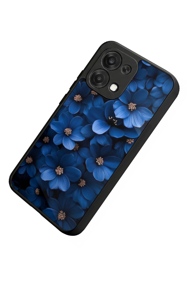Oppo A6 Pro Uyumlu Cicek Tasarımlı Glossy Premium Kılıf