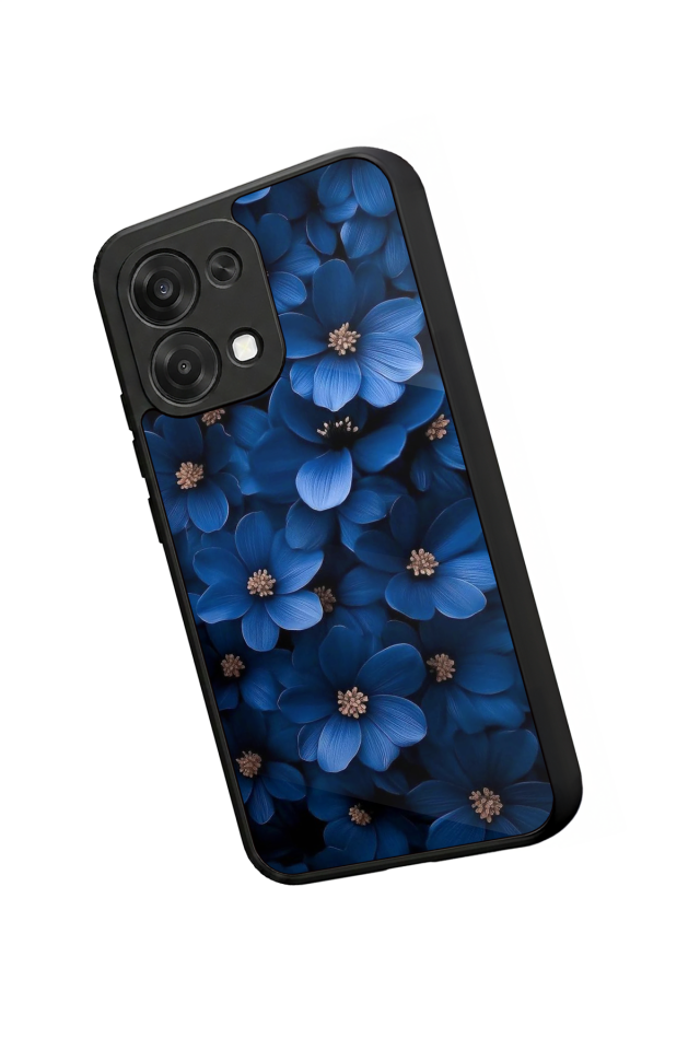 Oppo A6 Pro Uyumlu Cicek Tasarımlı Glossy Premium Kılıf