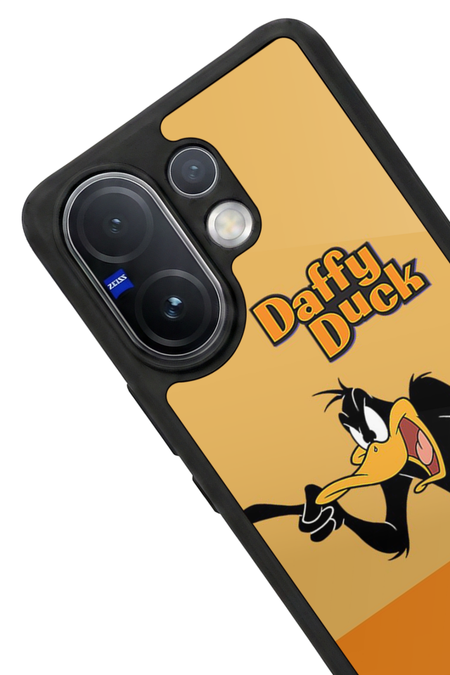 Vivo V60 Uyumlu Daffy duck Tasarımlı Glossy Premium Kılıf