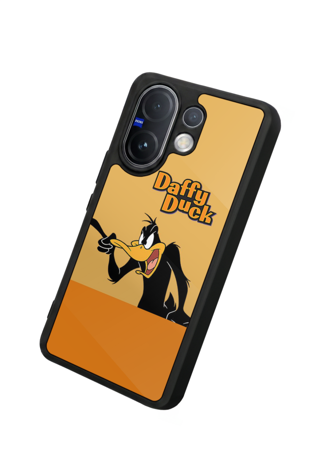 Vivo V60 Uyumlu Daffy duck Tasarımlı Glossy Premium Kılıf