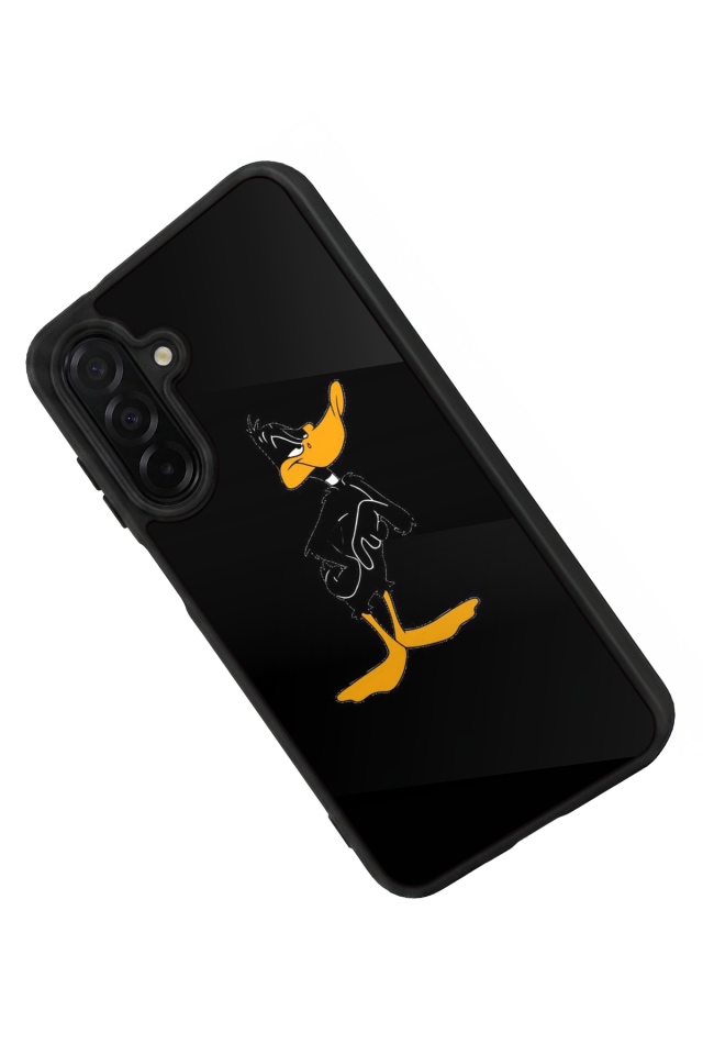 Samsung Galaxy A56 Uyumlu Daffy duck Tasarımlı Glossy Premium Kılıf