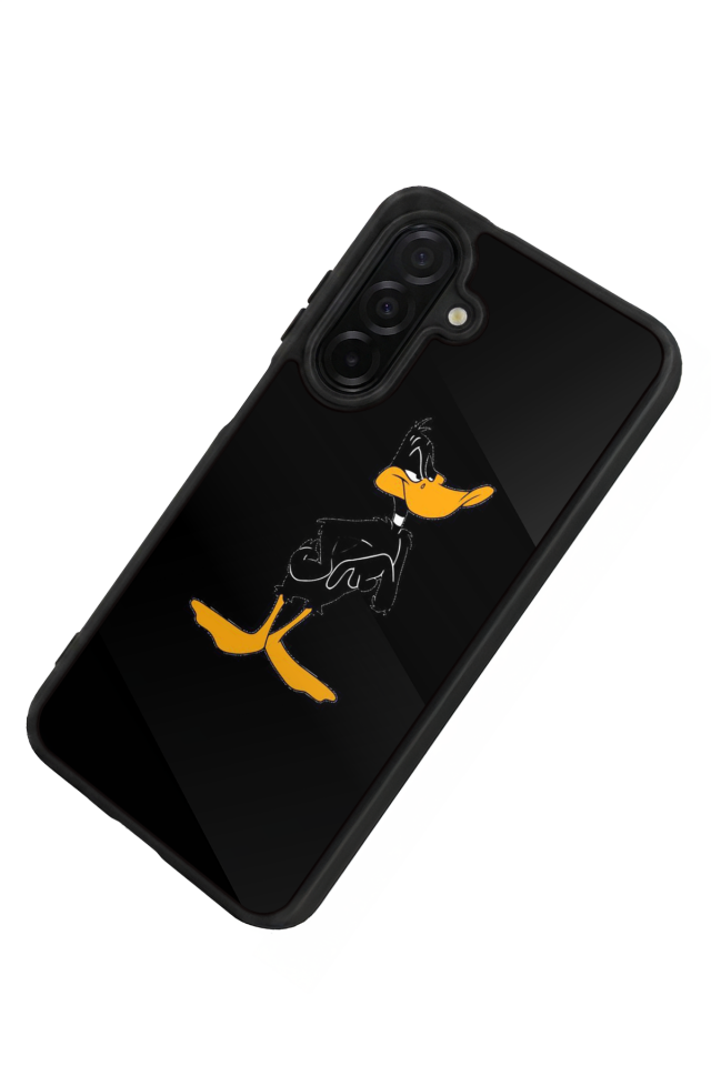 Samsung Galaxy A56 Uyumlu Daffy duck Tasarımlı Glossy Premium Kılıf