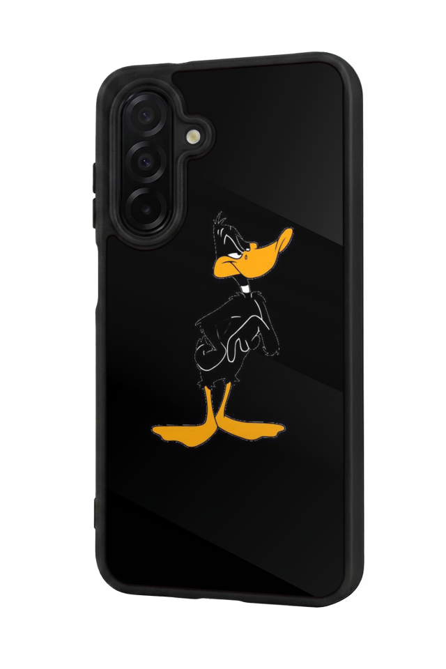 Samsung Galaxy A56 Uyumlu Daffy duck Tasarımlı Glossy Premium Kılıf