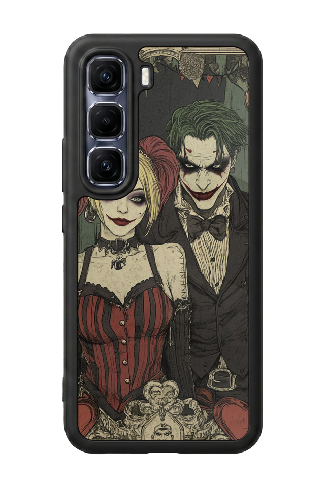 Infinix Hot 60 Pro Plus Uyumlu Kalp Love Tasarımlı Glossy Premium Kılıf