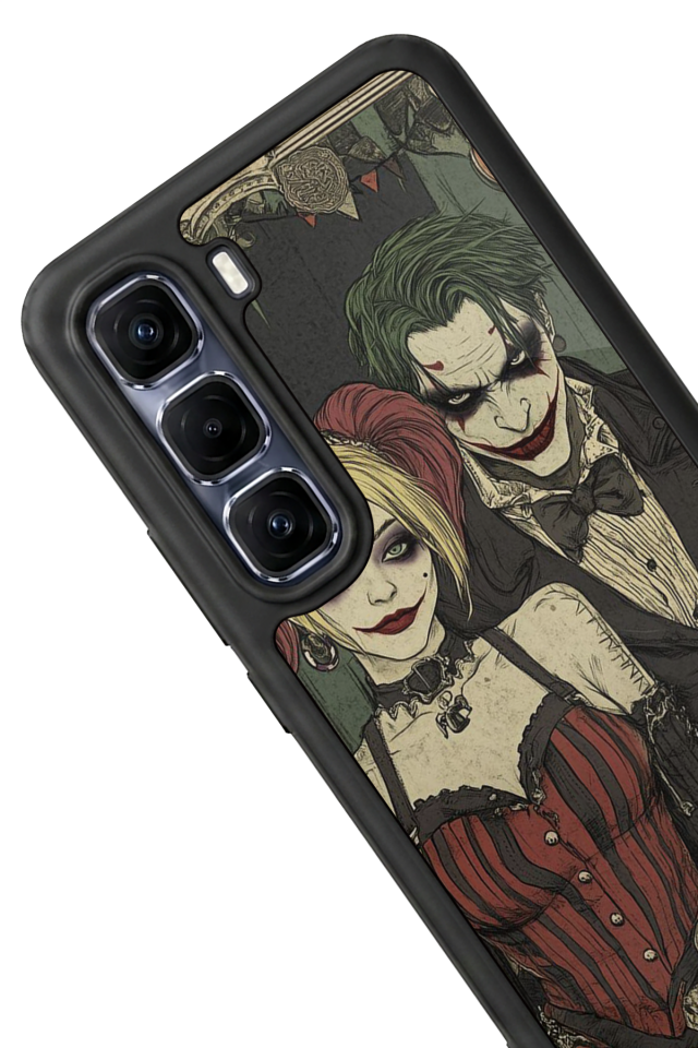 Infinix Hot 60 Pro Plus Uyumlu Kalp Love Tasarımlı Glossy Premium Kılıf