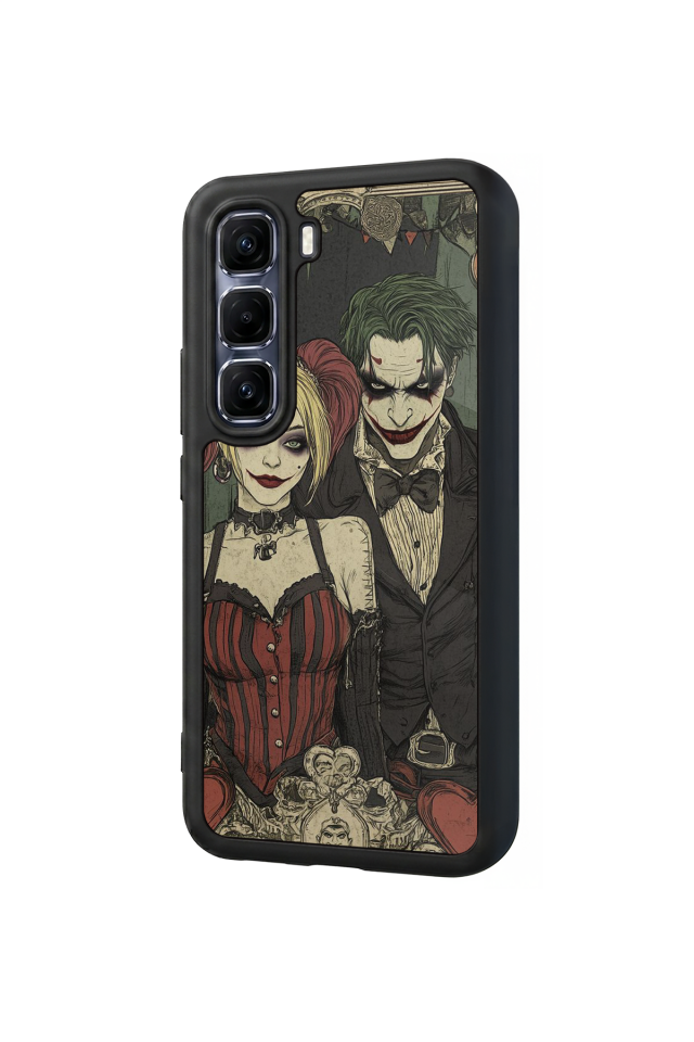 Infinix Hot 60 Pro Plus Uyumlu Kalp Love Tasarımlı Glossy Premium Kılıf