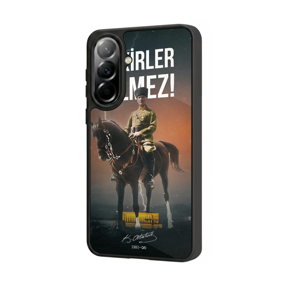 Samsung Galaxy A37 Uyumlu Mustafa Kemal Ataturk Tasarımlı Glossy Premium Kılıf