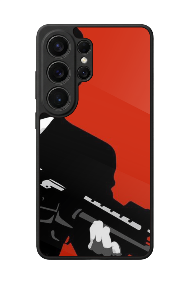 Samsung Galaxy S26 Ultra Uyumlu Scarface Tasarımlı Glossy Premium Kılıf