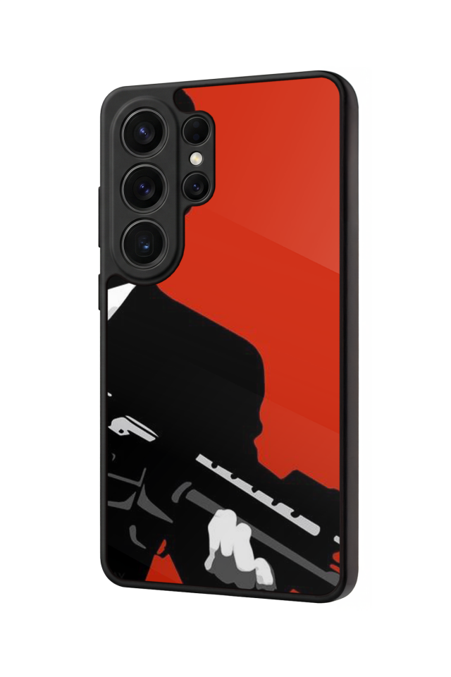 Samsung Galaxy S26 Ultra Uyumlu Scarface Tasarımlı Glossy Premium Kılıf