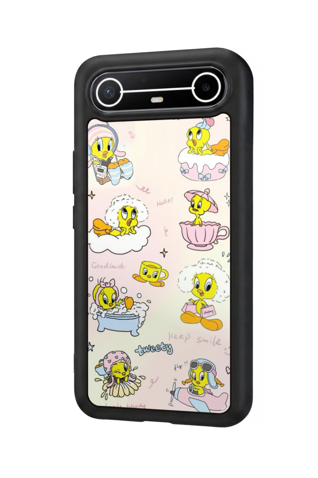 Tecno Spark Slim 5G Uyumlu Tweety Tasarımlı Glossy Premium Kılıf