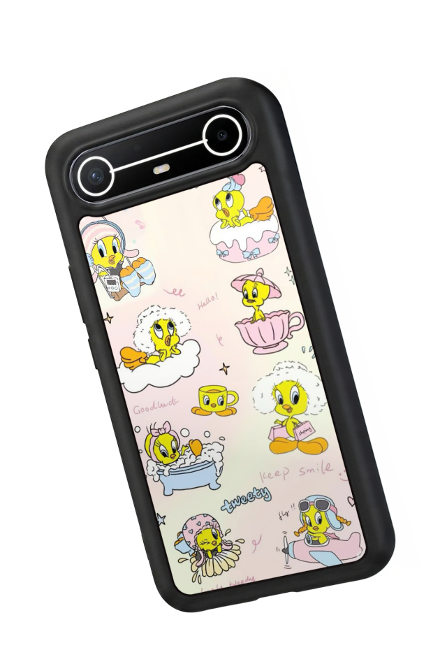 Tecno Spark Slim 5G Uyumlu Tweety Tasarımlı Glossy Premium Kılıf