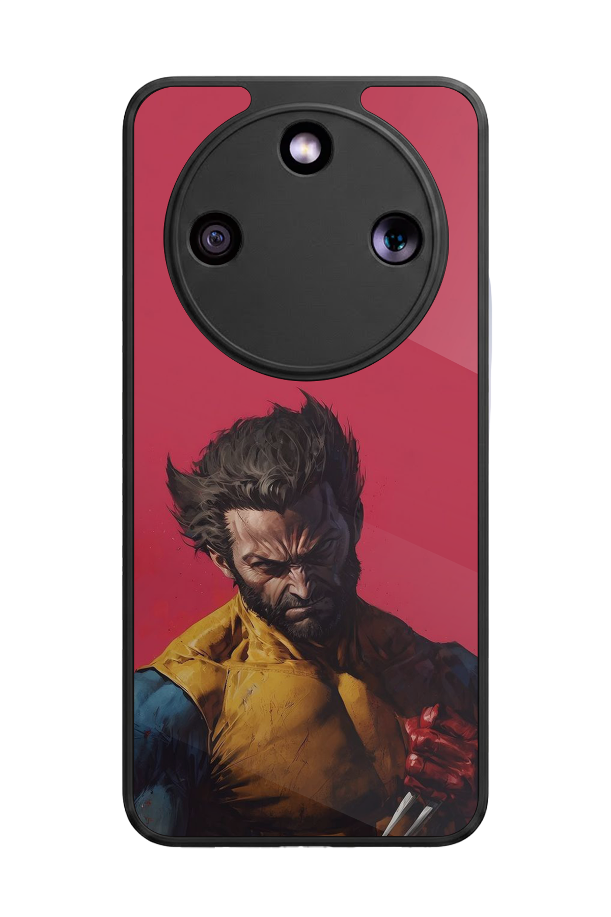 Honor Magic 8 Lite Uyumlu Wolverine Tasarımlı Glossy Premium Kılıf