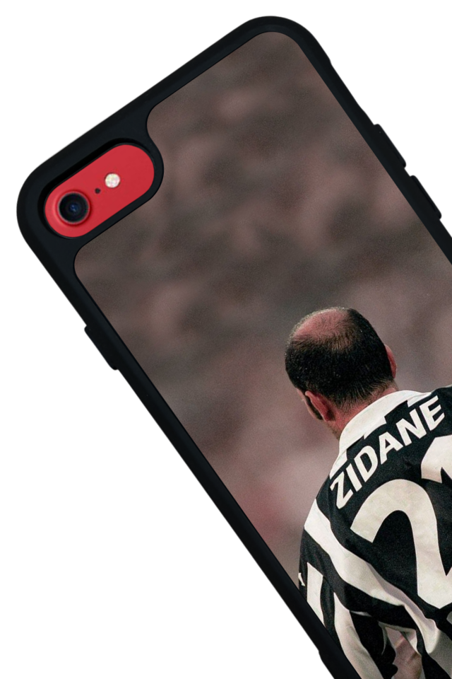 iPhone SE Uyumlu Zidane Tasarımlı Glossy Premium Kılıf