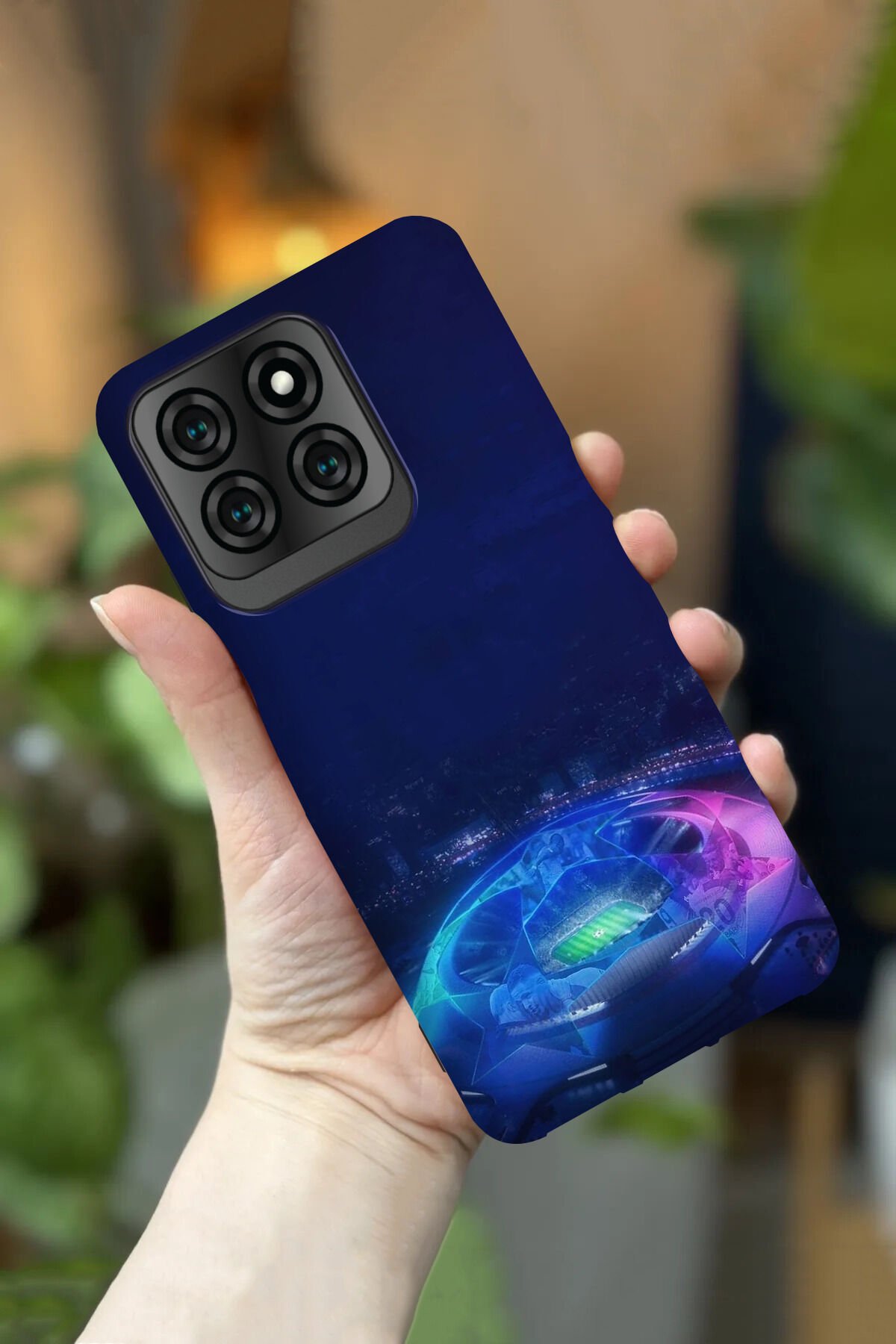 Reeder S71 Uyumlu Kamera Korumalı Futbol Takımı Desenli HD Baskılı Silikon Kılıf