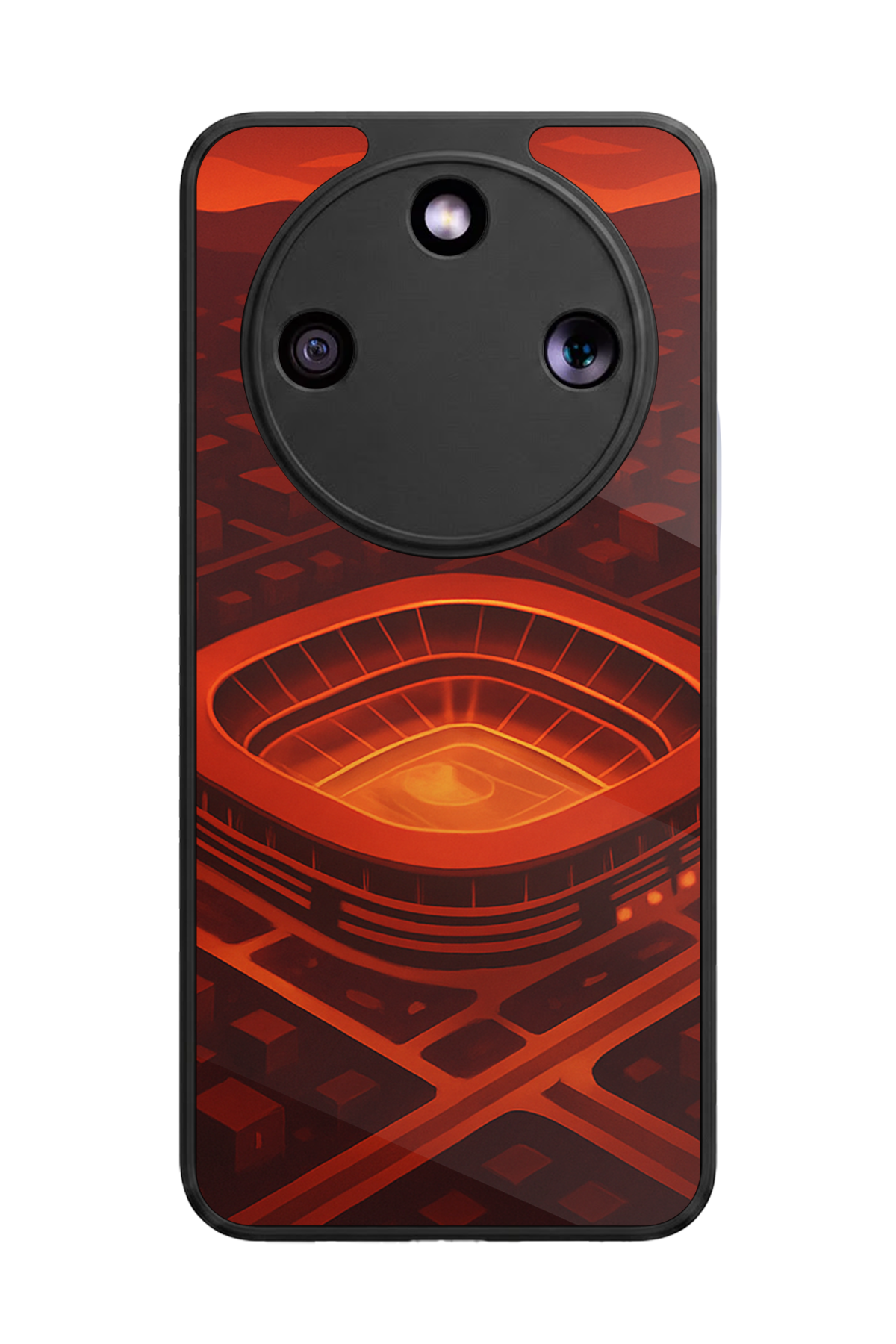 Honor Magic 8 Lite Uyumlu Aslan Tasarımlı Glossy Premium Kılıf