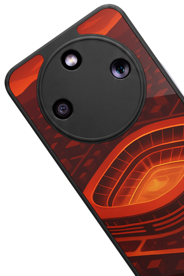 Honor Magic 8 Lite Uyumlu Aslan Tasarımlı Glossy Premium Kılıf