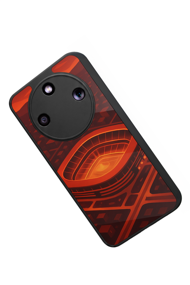 Honor Magic 8 Lite Uyumlu Aslan Tasarımlı Glossy Premium Kılıf