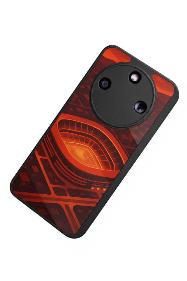 Honor Magic 8 Lite Uyumlu Aslan Tasarımlı Glossy Premium Kılıf