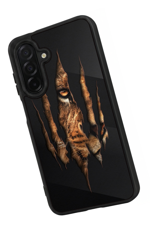 Samsung Galaxy A36 Uyumlu Aslan Tasarımlı Glossy Premium Kılıf