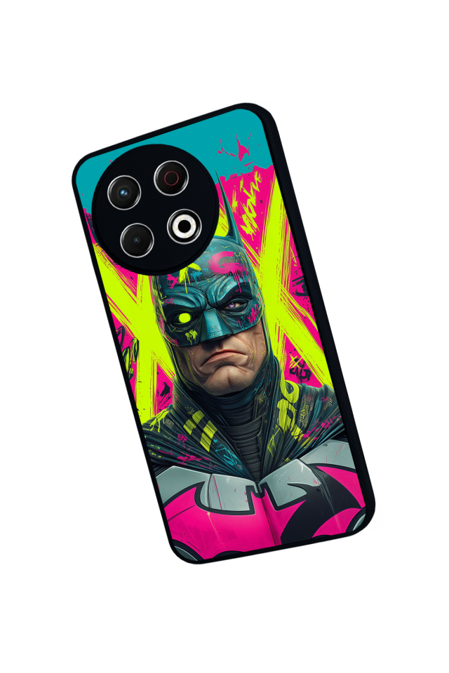 Tecno Spark 30 Pro Uyumlu Batman Tasarımlı Glossy Premium Kılıf
