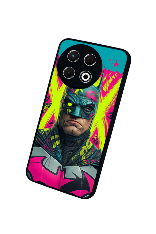 Tecno Spark 30 Pro Uyumlu Batman Tasarımlı Glossy Premium Kılıf