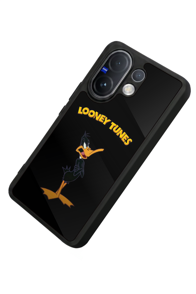 Vivo V60 Uyumlu Daffy duck Tasarımlı Glossy Premium Kılıf