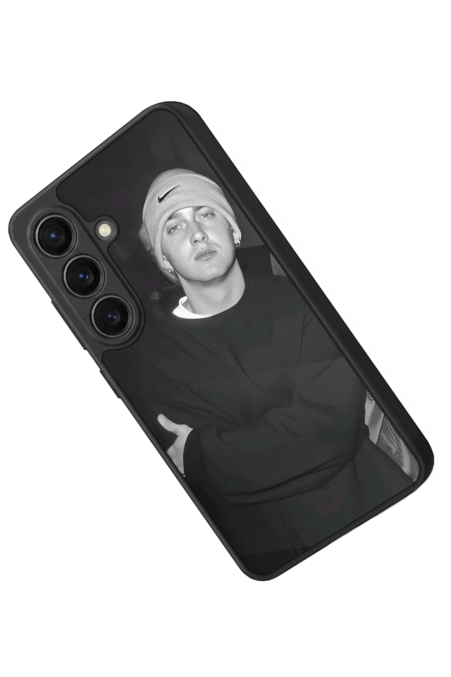 Samsung Galaxy S26 Uyumlu Eminem Tasarımlı Glossy Premium Kılıf