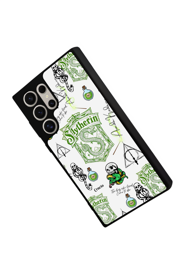 Samsung Galaxy S22 Ultra Uyumlu HarryPotter Tasarımlı Glossy Premium Kılıf