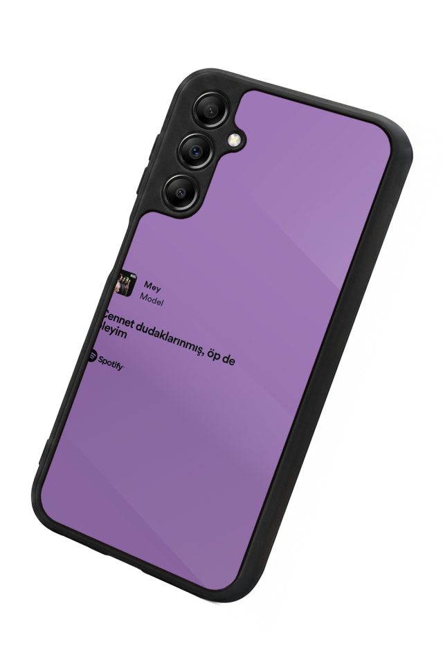 Samsung Galaxy A14 Uyumlu Sarki Sozleri Tasarımlı Glossy Premium Kılıf