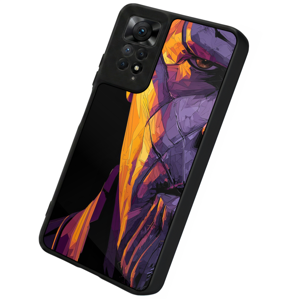 Xiaomi Redmi Note 11 Pro Uyumlu Thanos Tasarımlı Glossy Premium Kılıf