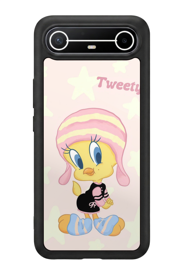Tecno Spark Slim 5G Uyumlu Tweety Tasarımlı Glossy Premium Kılıf
