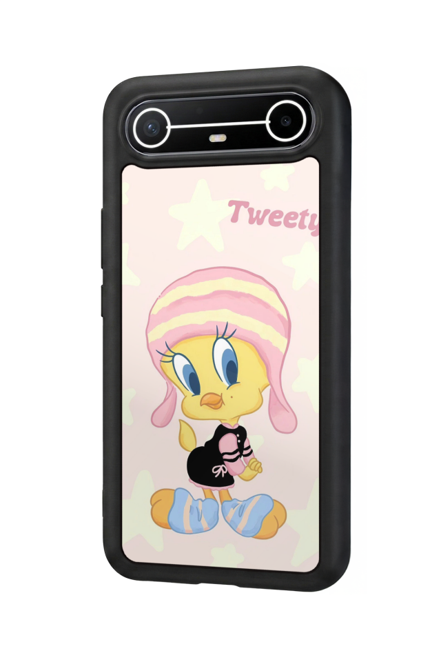 Tecno Spark Slim 5G Uyumlu Tweety Tasarımlı Glossy Premium Kılıf