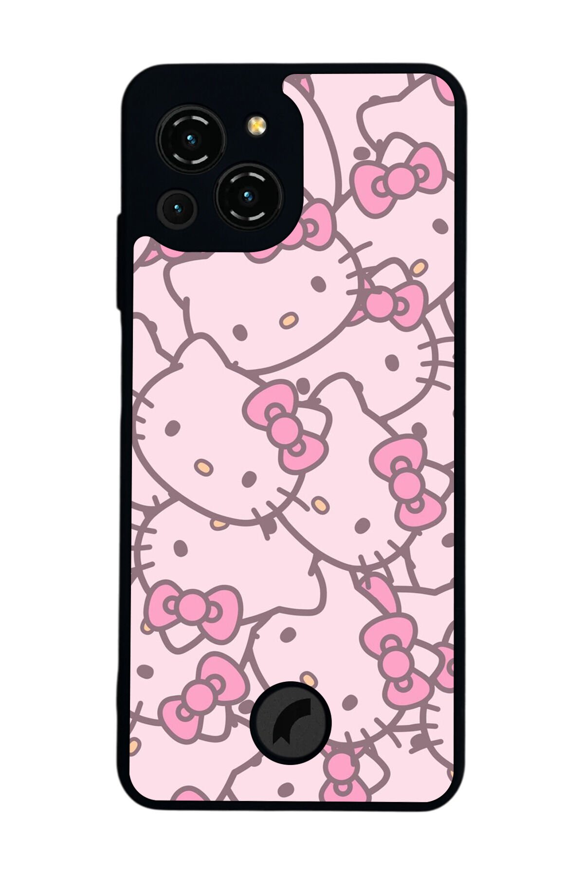 Reeder S23 Pro Max Uyumlu HelloKitty Tasarımlı Glossy Premium Kılıf