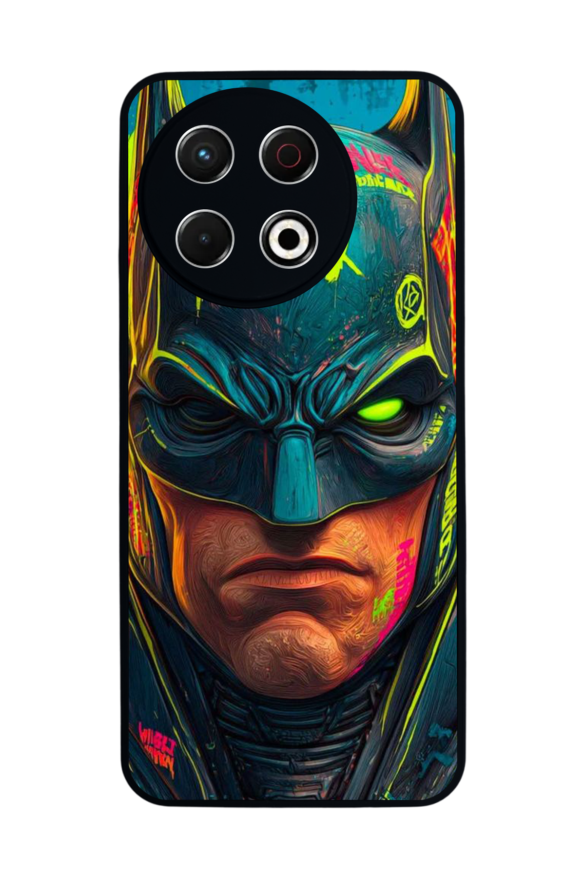 Tecno Spark 30 Pro Uyumlu Batman Tasarımlı Glossy Premium Kılıf