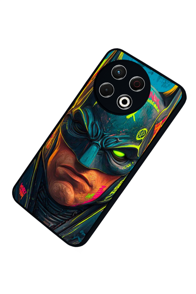Tecno Spark 30 Pro Uyumlu Batman Tasarımlı Glossy Premium Kılıf