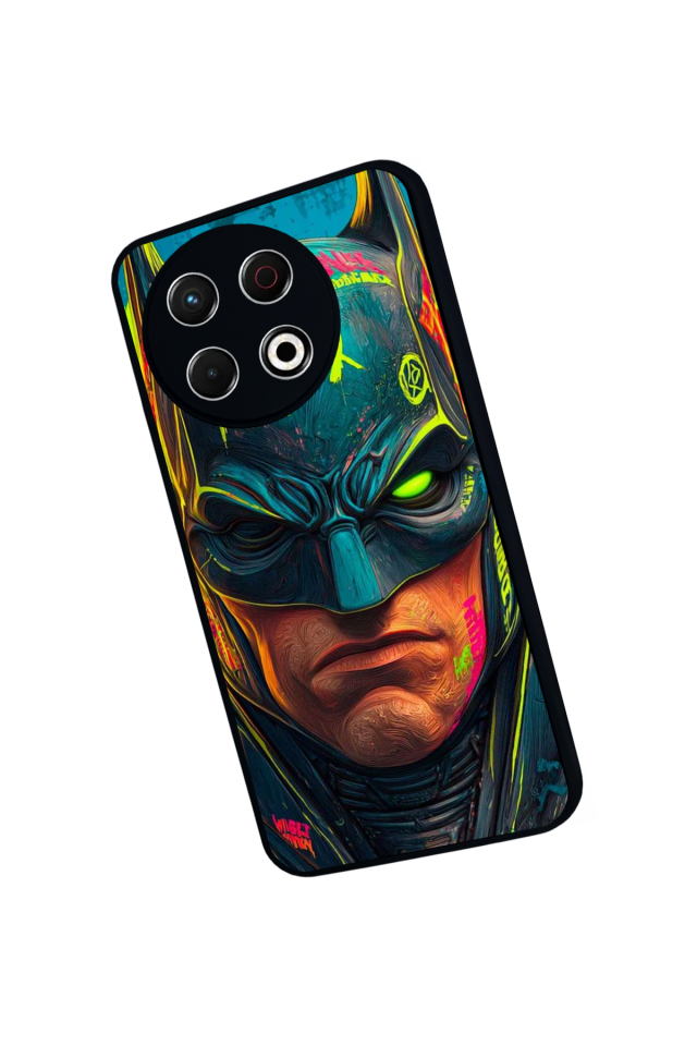 Tecno Spark 30 Pro Uyumlu Batman Tasarımlı Glossy Premium Kılıf