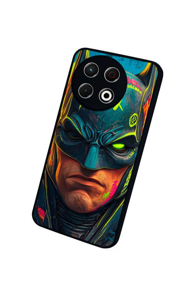 Tecno Spark 30 Pro Uyumlu Batman Tasarımlı Glossy Premium Kılıf