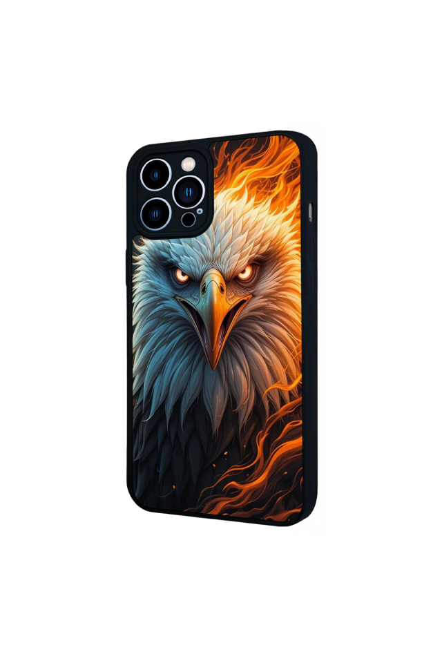 iPhone 12 Pro Max Uyumlu Besiktas Tasarımlı Glossy Premium Kılıf