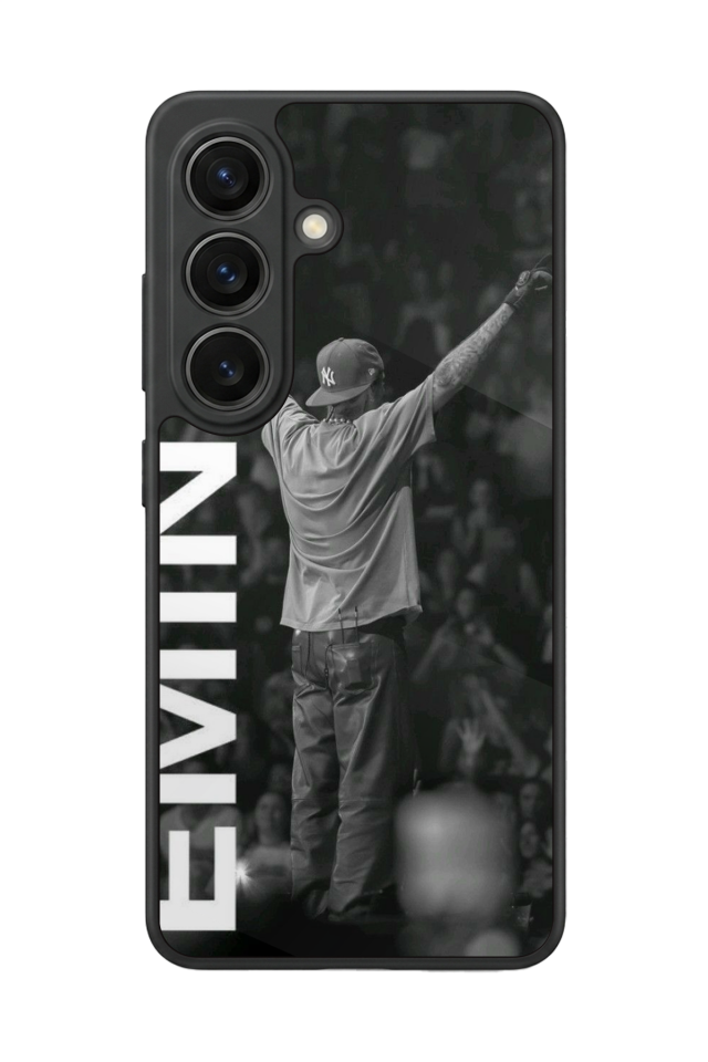 Samsung Galaxy S26 Uyumlu Eminem Tasarımlı Glossy Premium Kılıf
