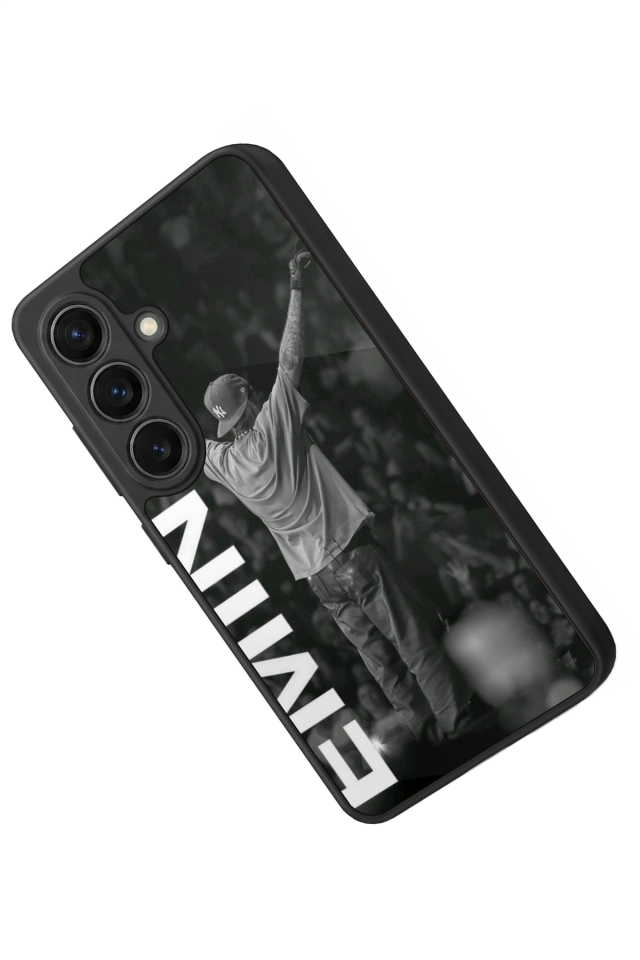 Samsung Galaxy S26 Uyumlu Eminem Tasarımlı Glossy Premium Kılıf