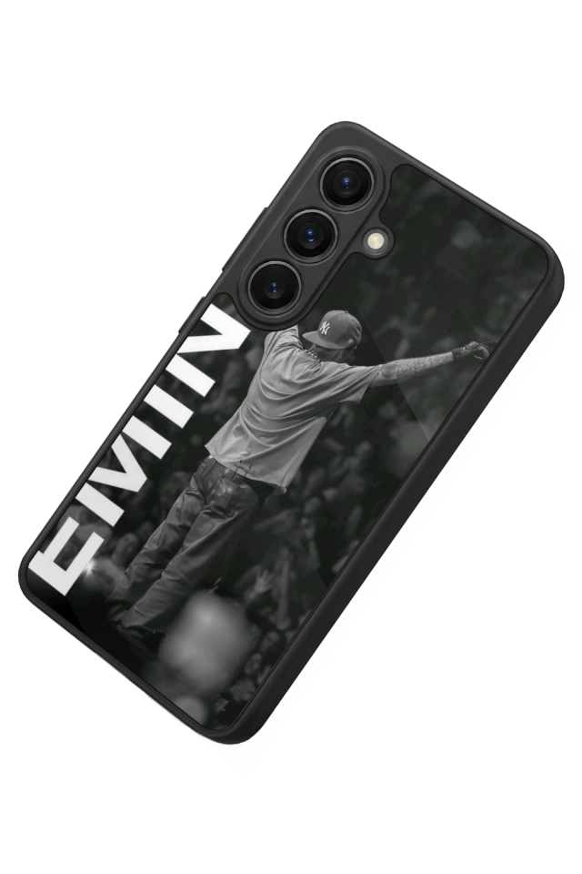 Samsung Galaxy S26 Uyumlu Eminem Tasarımlı Glossy Premium Kılıf