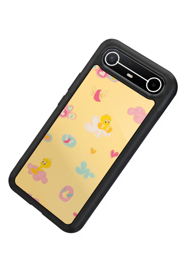 Tecno Spark Slim 5G Uyumlu Tweety Tasarımlı Glossy Premium Kılıf