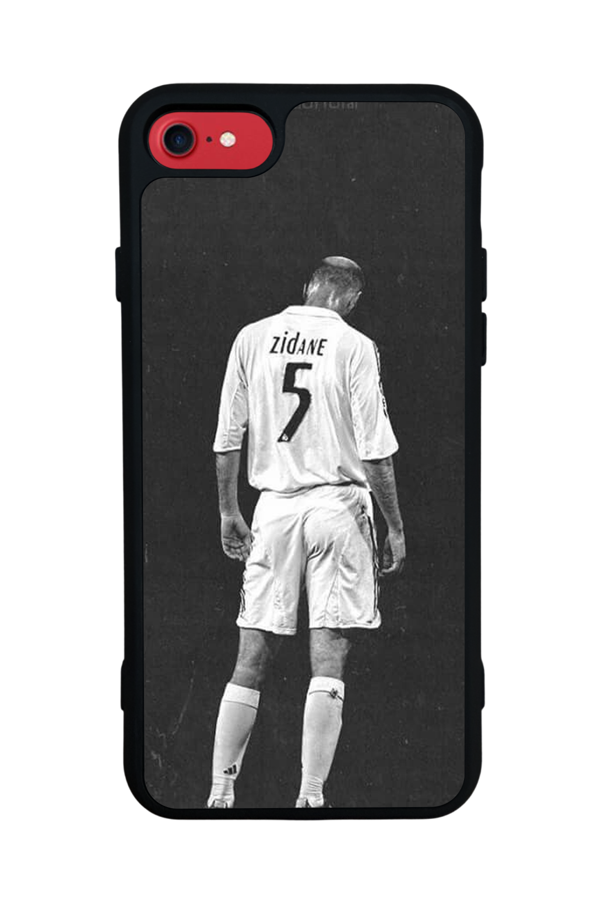 iPhone SE Uyumlu Zidane Tasarımlı Glossy Premium Kılıf